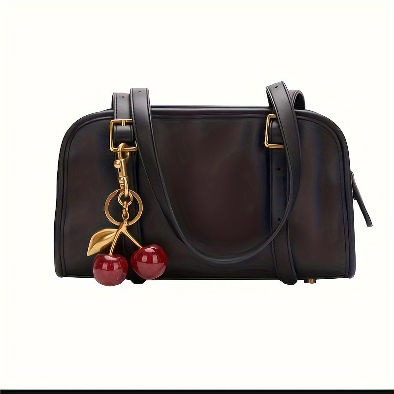 Унисекс брелок-подвеска из смолы с красной вишней, аксессуар для ключей и сумок, для автомобиля