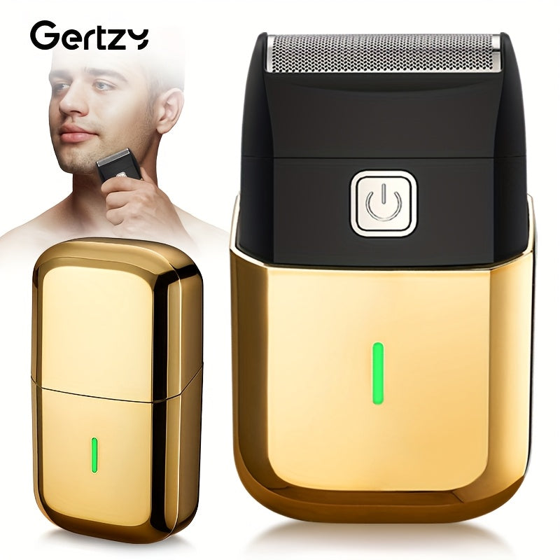 Электробритва с возвратно-поступательными лезвиями, триммер для бороды, портативное зарядное устройство USB, нож для большой площади, сетка