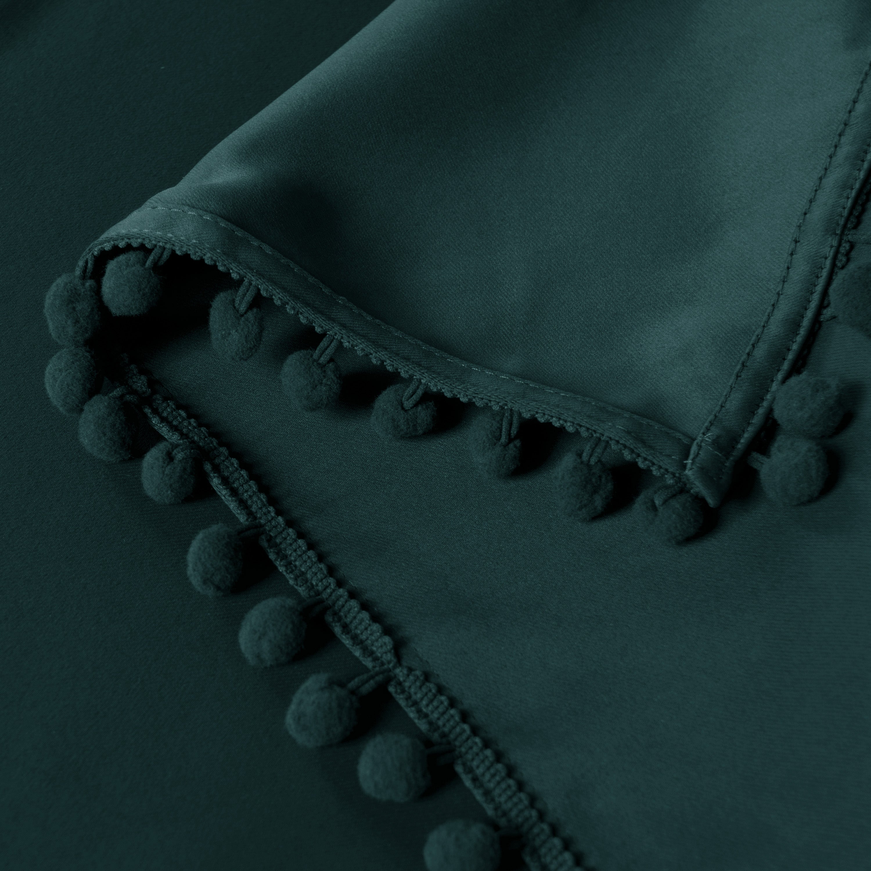 Thermal Insulated Blackout Curtain Panel for Living Room and Kitchen, Rod Pocket Design