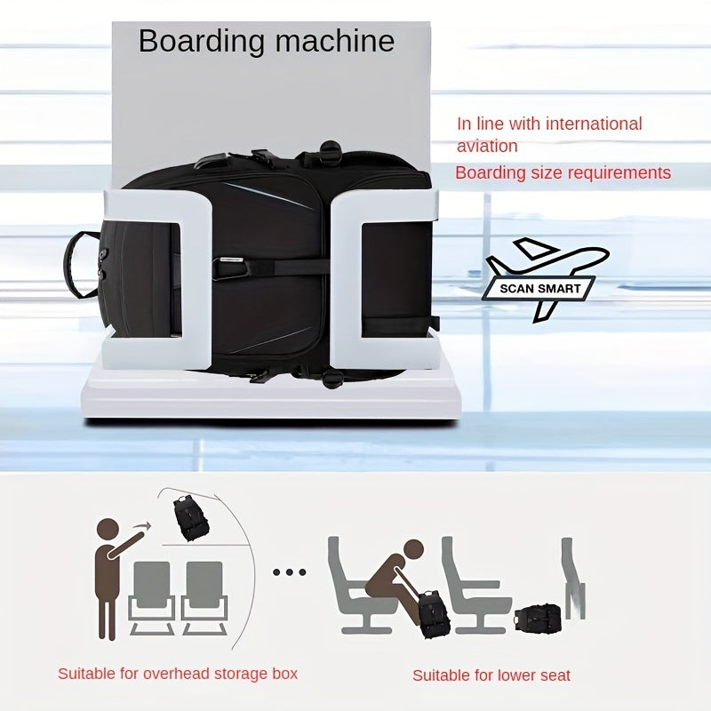 50L 80L Sayohat sumkasi, oyoq kiyim bo'limi, noutbuk uchun qopqoq, kengaytiriladigan sport, piyoda sayohat, qisqa sayohat