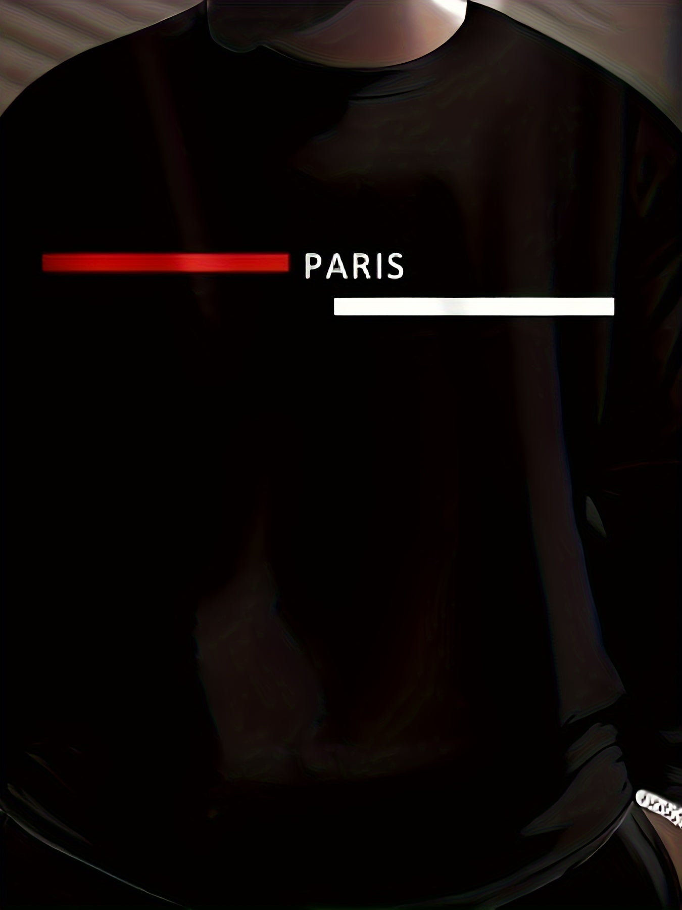 Men's Sports Suit 2-Piece Long Sleeve T-Shirt and Pants Autumn Winter Polyester Casual