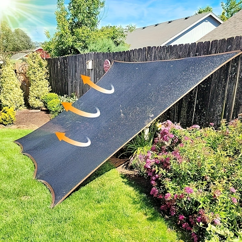 Черная дышащая солнцезащитная сетка для уличной приватности и садоводства, несколько размеров