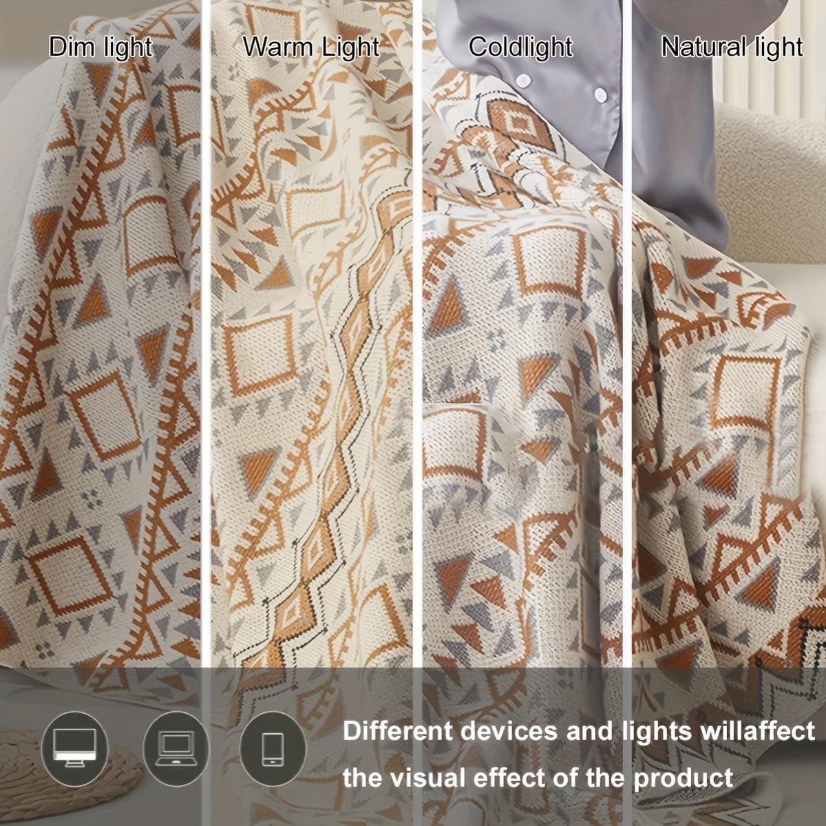 Funda de sofá Navajo Sunlight, suave y cómoda para sala de estar y dormitorio
