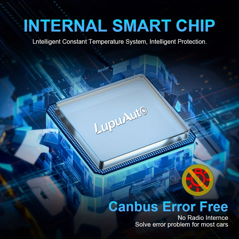 Motorcycle LED Headlight Bulb 9003 6000K Cool White 1500LM Plug & Play