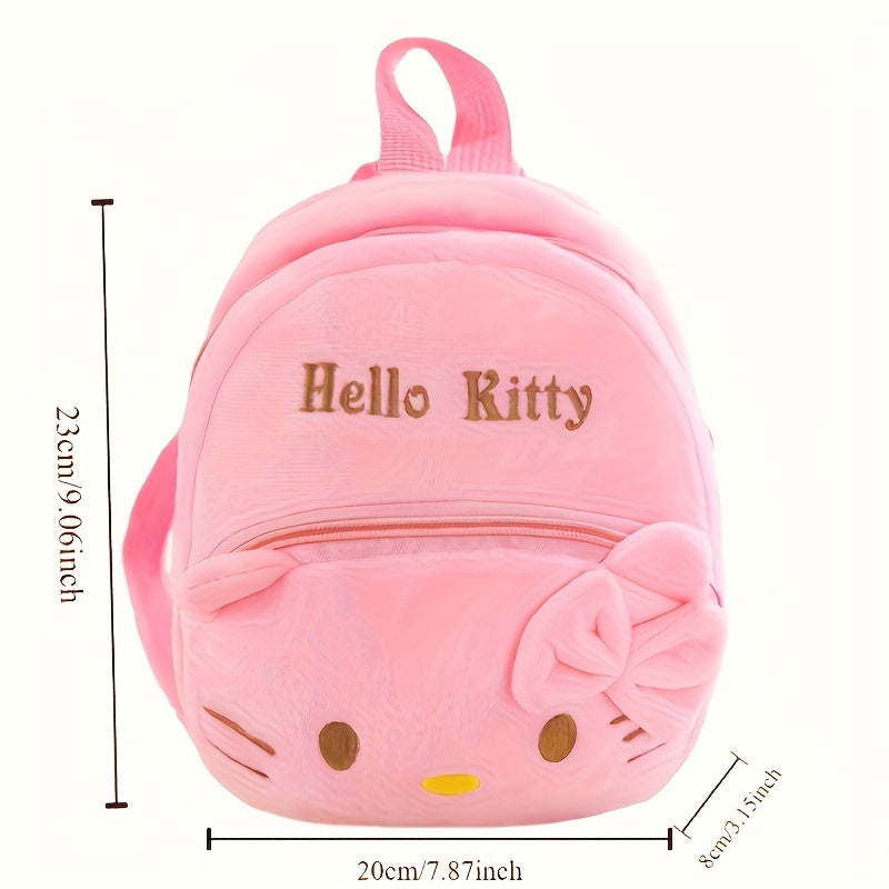 Women’s Travel Backpack with Cartoon Hello Kitty Design in Multiple Colors