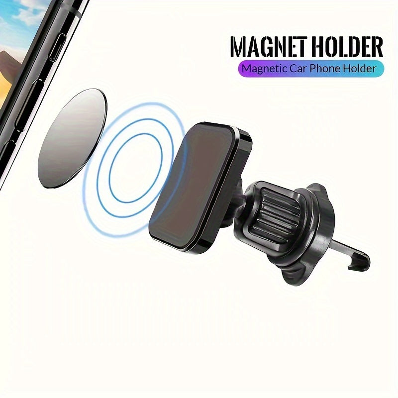 Universal Magnetic Car Phone Holder Air Vent Mount 360° Rotatable Clip