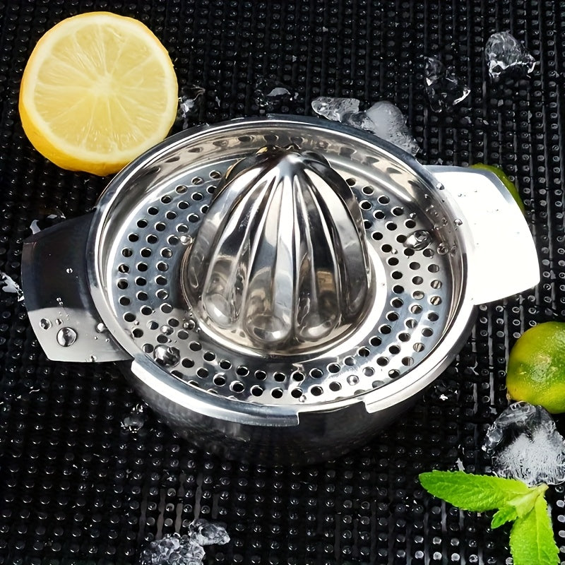 Stainless Steel Manual Citrus Juicer for Lemon and Orange Juicing Kitchen Tool