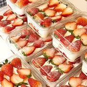 Packaging Boxes for Strawberry Cake, Soy Milk Mousse, Cream Cupcakes