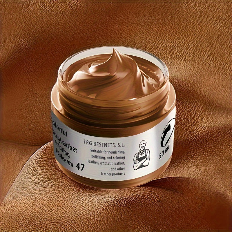 Leather Repair Kit 50ML Color Toner for Leather Sofa Shoes Bag Scratch Fix