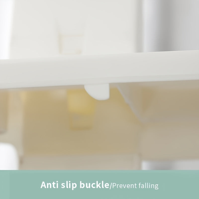 Plastic Drawer Storage Organizer 3/4/5/6 Tiers in White Blue Pink Teal