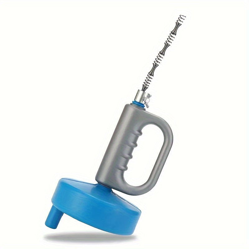 1 шт. Трубный дренажник, дренажник для канализации, ручной дренажник для туалета и кухни с пружиной из стальной проволоки