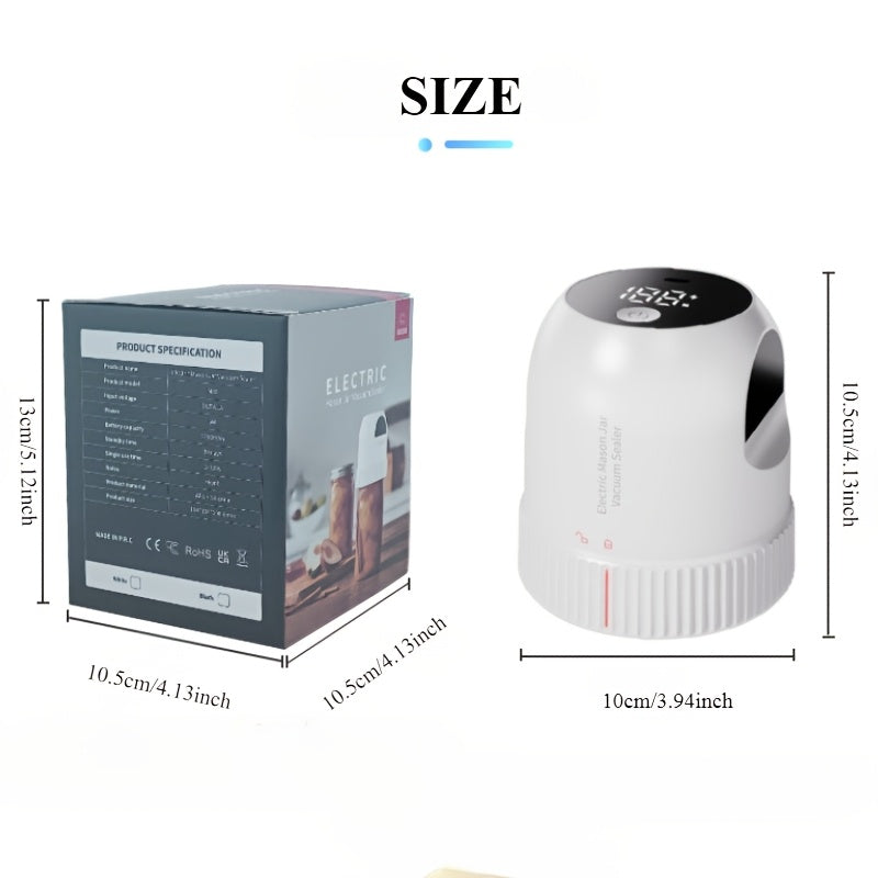 Vacuum Sealer with USB Rechargeable Battery Plastic Sealing Function ≤36V