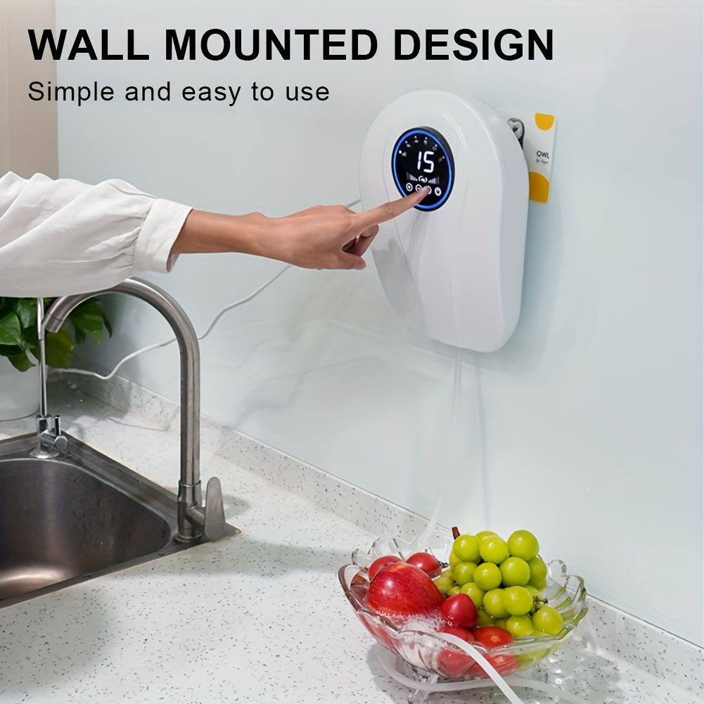 Uy oshxonasida foydalanish uchun kompaktdan ko'p funksiyali meva va sabzavotlarni tozalash qurilmasi, 220V Evropa rozetkasi