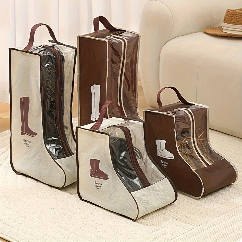 Multi-Functional Fabric Boot Storage Bags with Handle Set of 1