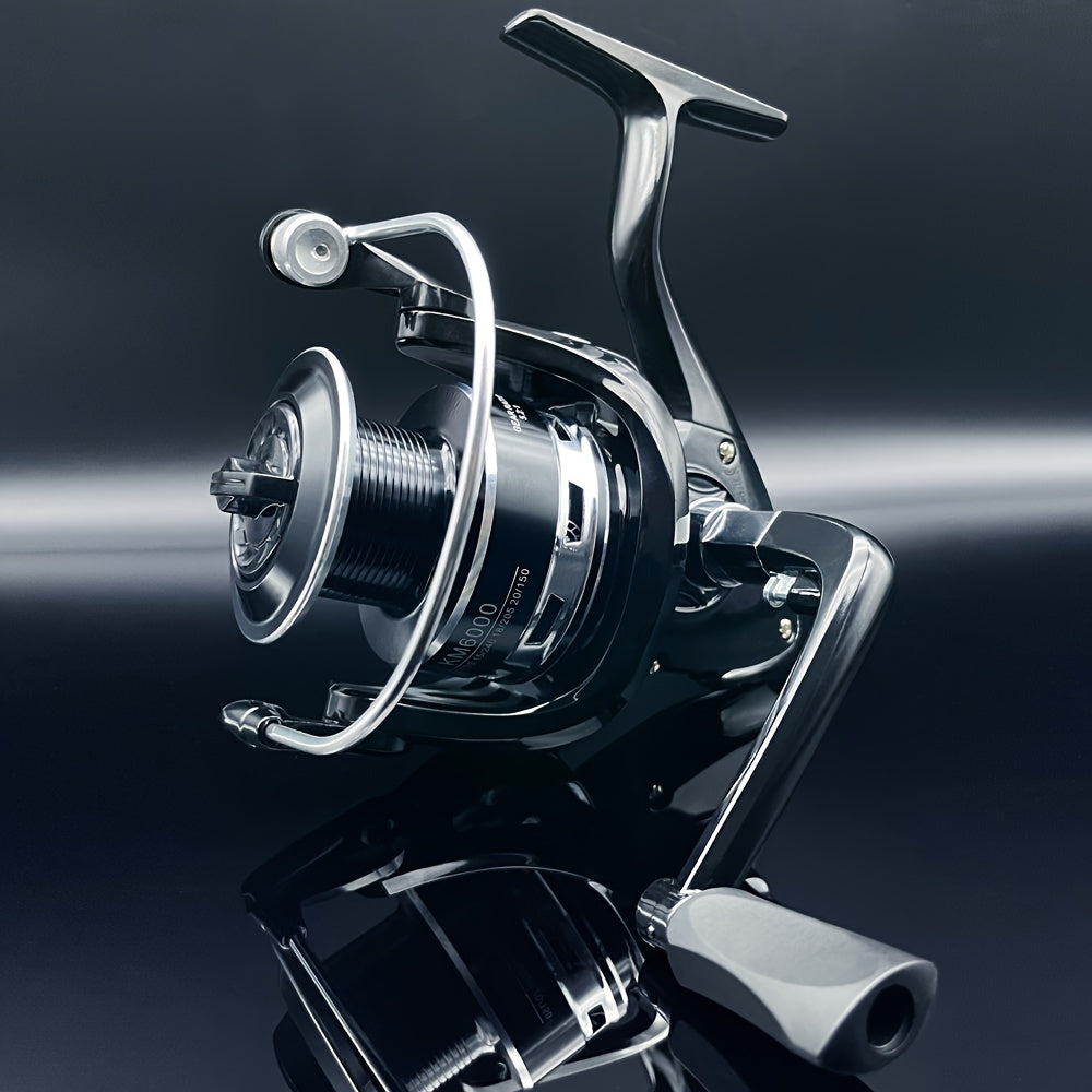 Spinning Reel 1000-7000 Series Saltwater and Freshwater with Metal Cup and Folding Rocker Arm