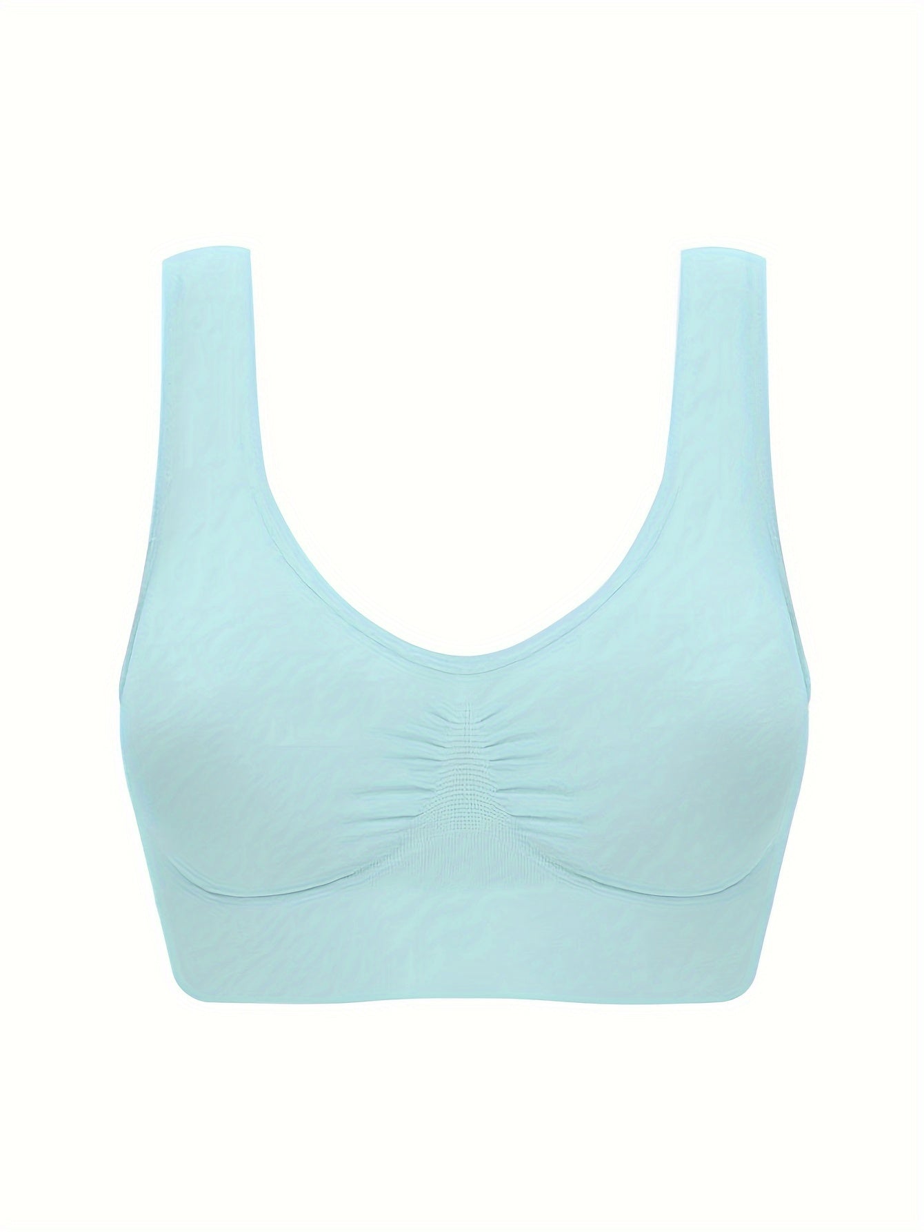 Women's Sports Bras Breathable Wireless for Running and Workouts, Comfortable and Machine Washable