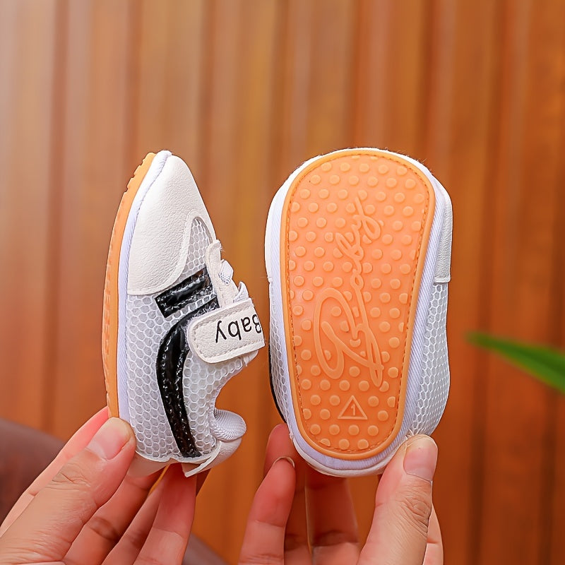 Детские кроссовки из сетки, легкие, дышащие, повседневные, низкий топ, весна, осень