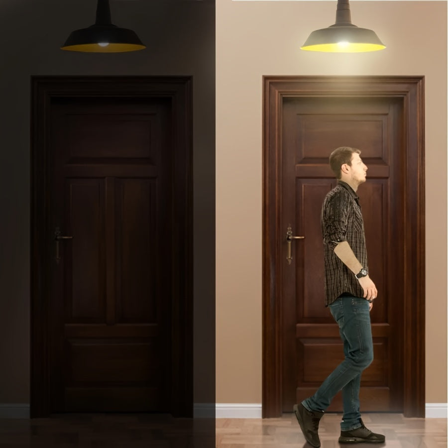 White PIR Motion Sensor 110° Range for Automatic Lighting in Home and Industrial Use