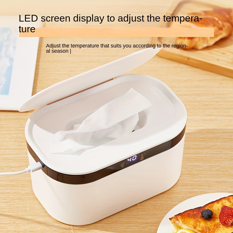 Portable USB Wet Tissue Heater Reusable Moisturizing Warmer Below 36V