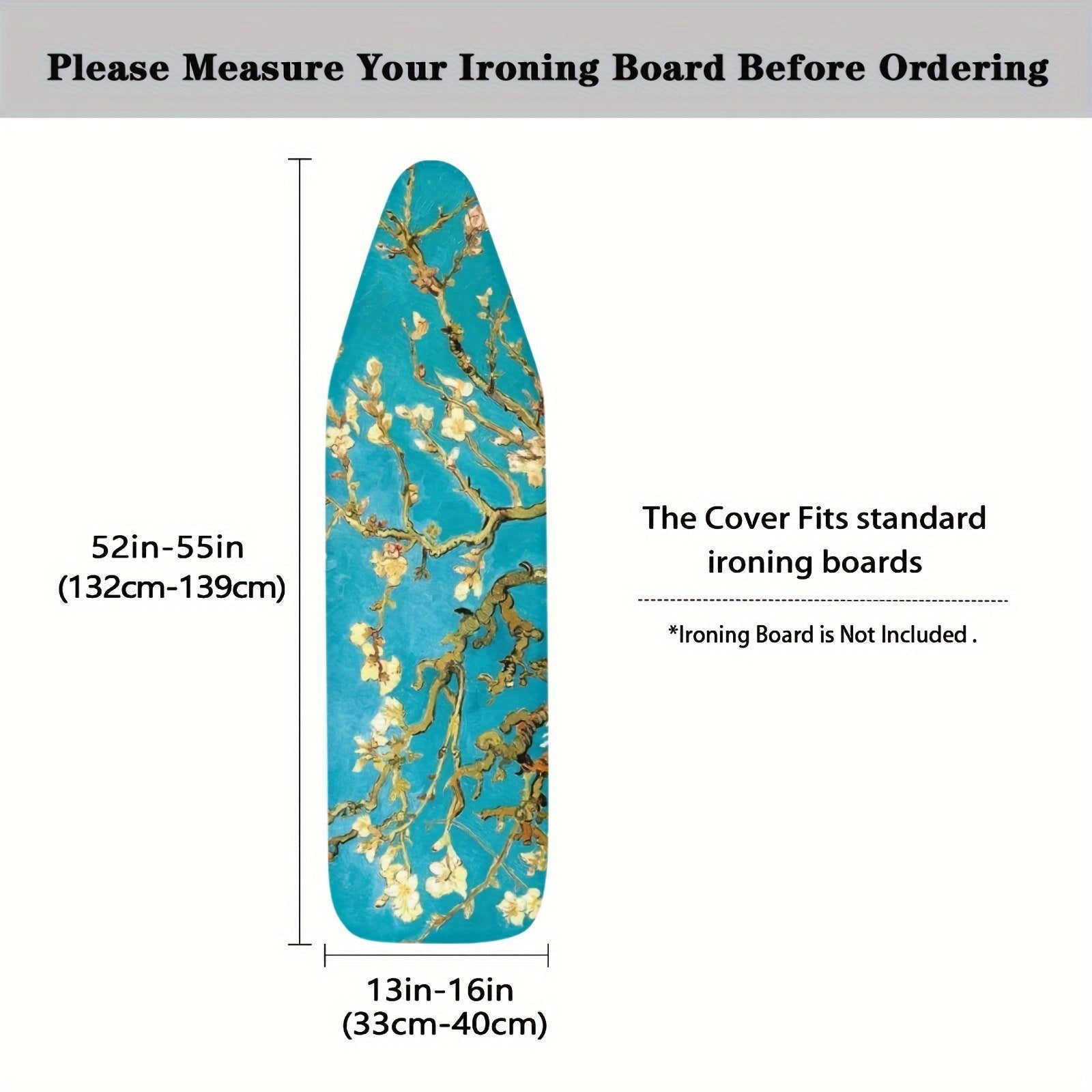 Starry Night Ironing Board Cover Anti-Stain Dust Protector Standard Size