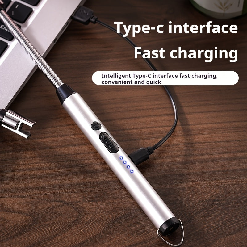 Mini USB Arc Fire Starter for Outdoor Camping BBQ Windproof Lighter