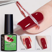 Cuidado de uñas unisex protector de cutículas exfoliante barrera color beige claro herramienta de manicura