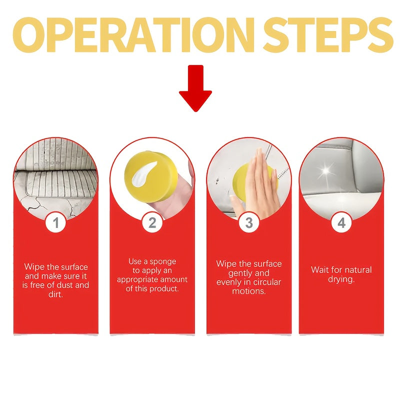 Barcha yoshlar uchun Jel konditsioneri mebel, poyabzal, avtomobil, kiyim-kechak uchun, 5.07oz, qoʻl sponki bilan