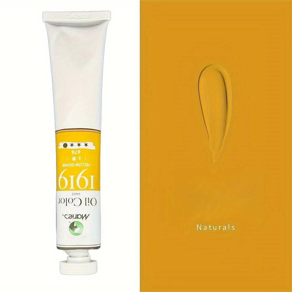 50ml White Oil Paint Tube for Canvas and Graffiti Art Professional Artist Grade