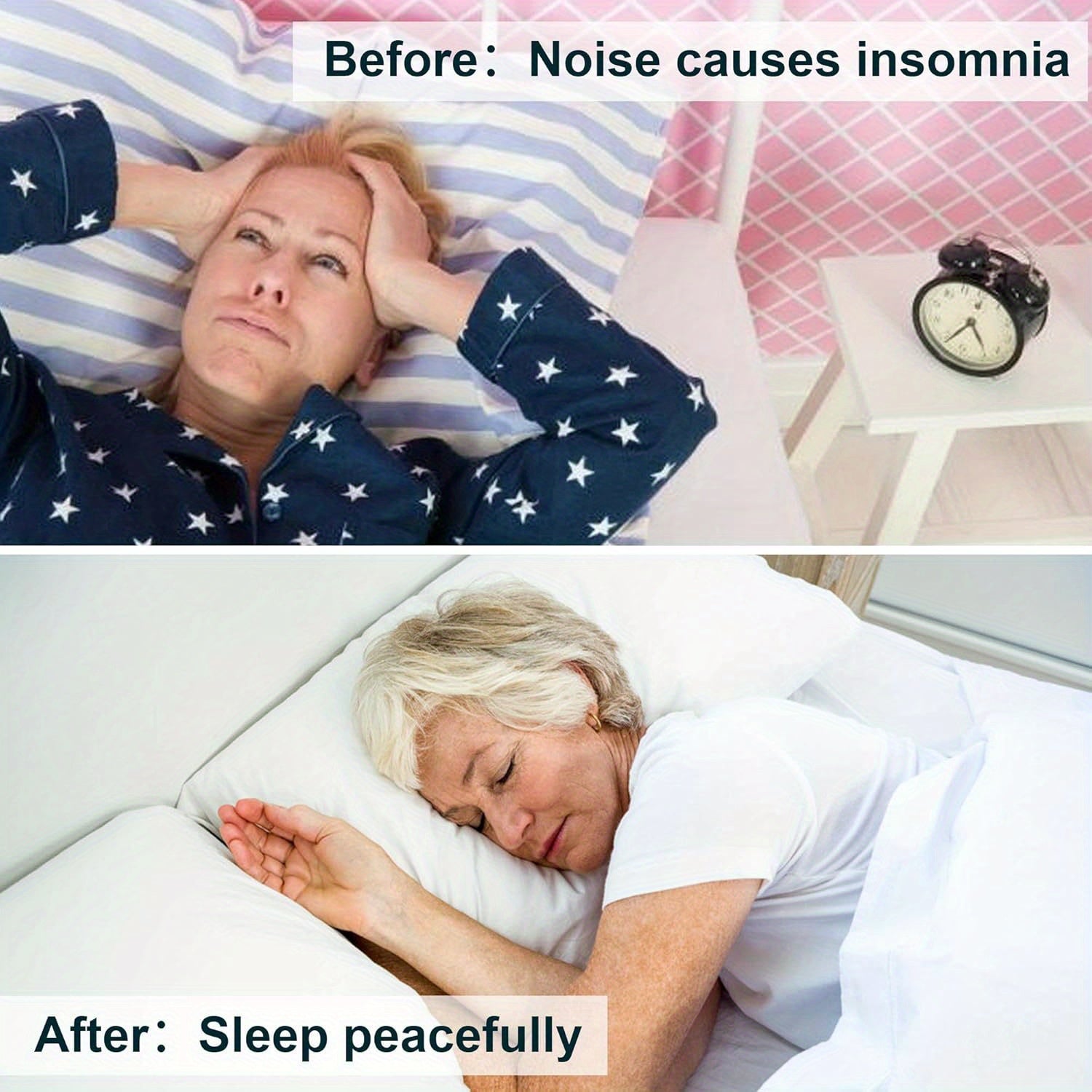 Two Adjustable Headboard Wall Stoppers for Iron Bed Frame Support and Wall Protection