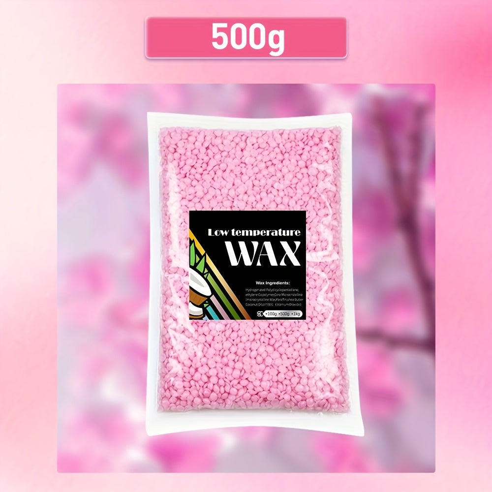 Perlas de cera dura para depilación femenina, perladas, piel sensible