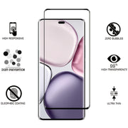 4-in-1 Tempered Glass Screen Protector and Lens Film for Honor X9c 5G Curved HD
