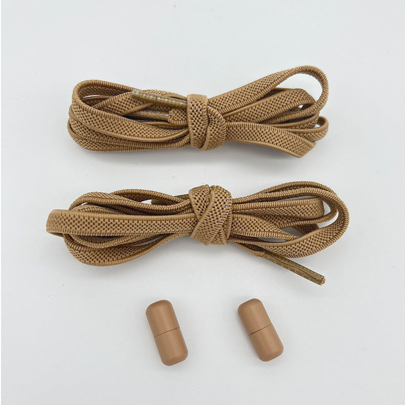 Elastic No-Tie Shoelaces for Sneakers Lightweight Mesh Lace-Up Shoes in Multiple Colors