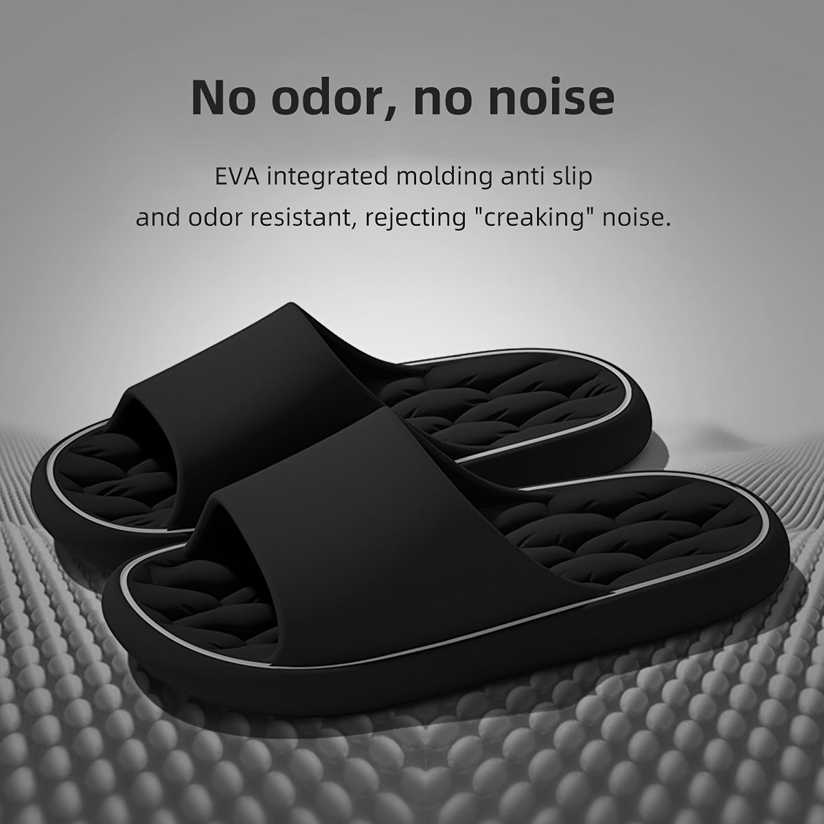 EVA противоутечные слайды, повседневные нескользящие тапочки с открытым носком для дома и ежедневного ношения