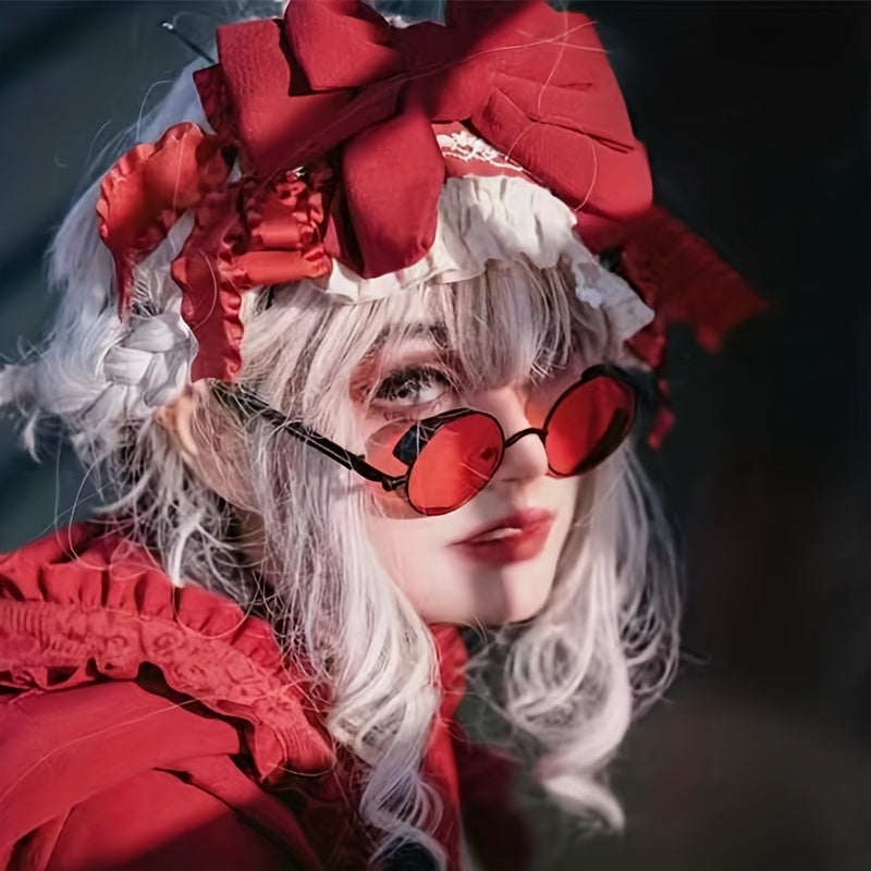 Uniseks Retro Steampunk Rangi Blokli Quyoshdan Himoyalovchi Ko‘zoynaklar Haydash va Moda uchun