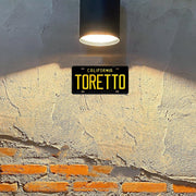 Kaliforniya davlat raqami metall qopqoq - Qiziqarli dizayn (11.81"x5.91"/30x15sm), Uy bezatish, devor san'ati, hammom, bar, kafe, garaj yoki fermaga mukammal. Rojdestvo yoki Halloween uchun ideal sovg'a.