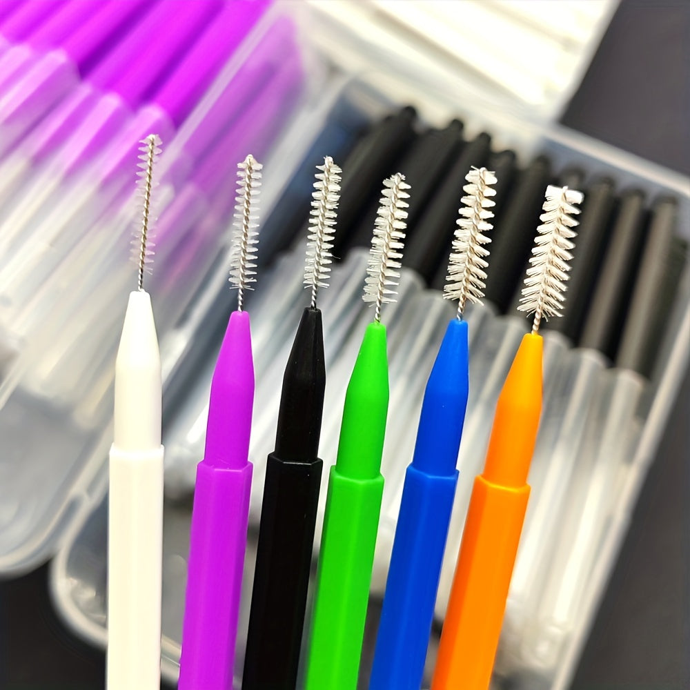 60-тайлам полипропилен тиш олиш учун оралиқ тиш щёткалари