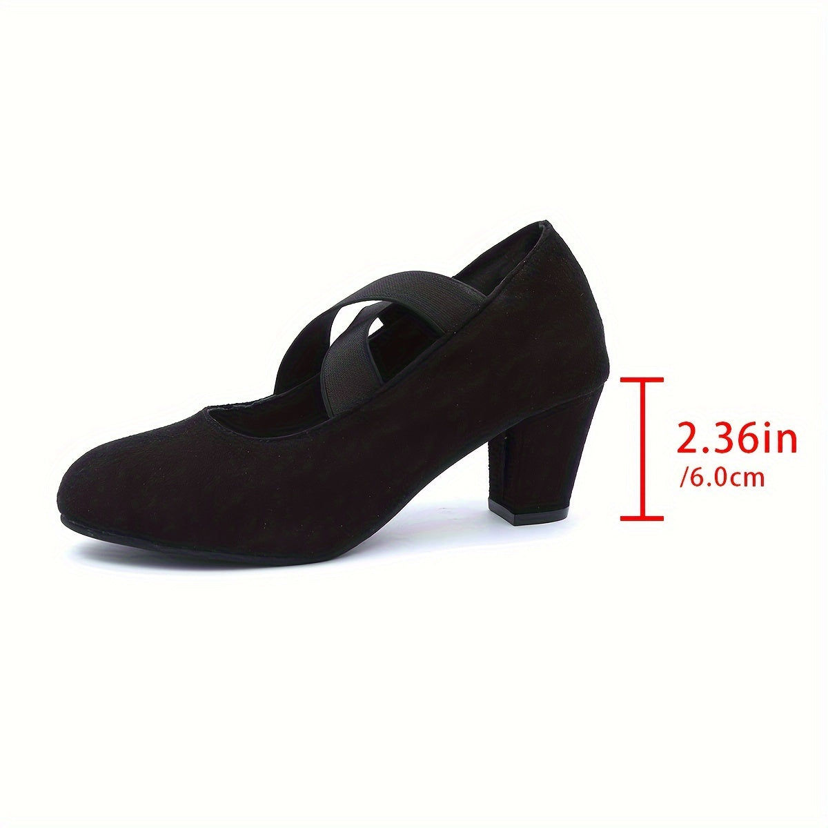 Women's Cross Strap High Heels Casual Shoes Size 7-9