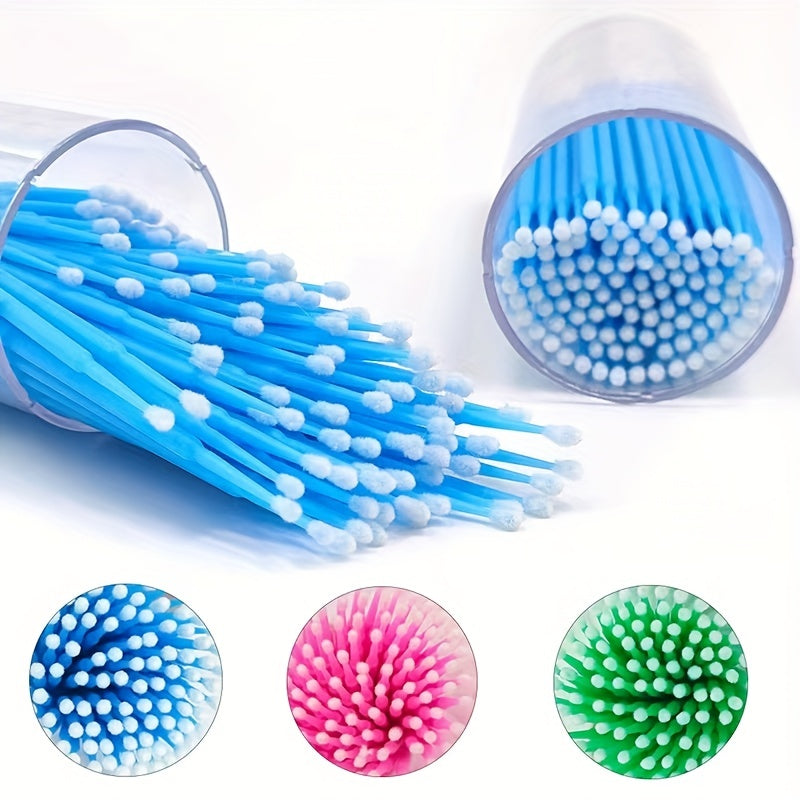 Microbrush Applicators Pack for Eyelash, Makeup, Oral and Dental Use
