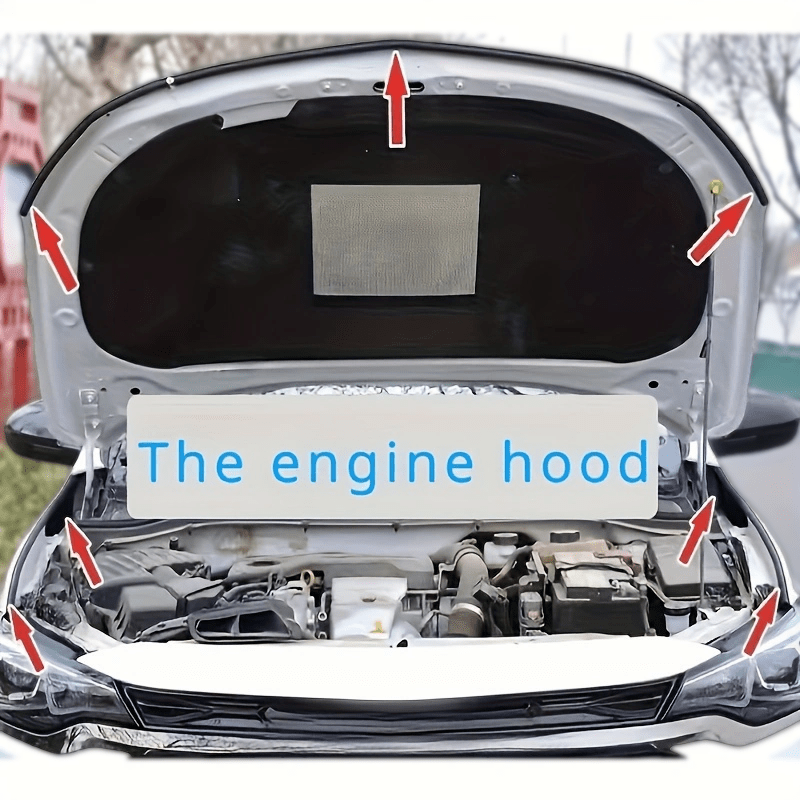 Vehicle Door Seal Strips Rubber Noise Insulation for Cars Back Front Doors