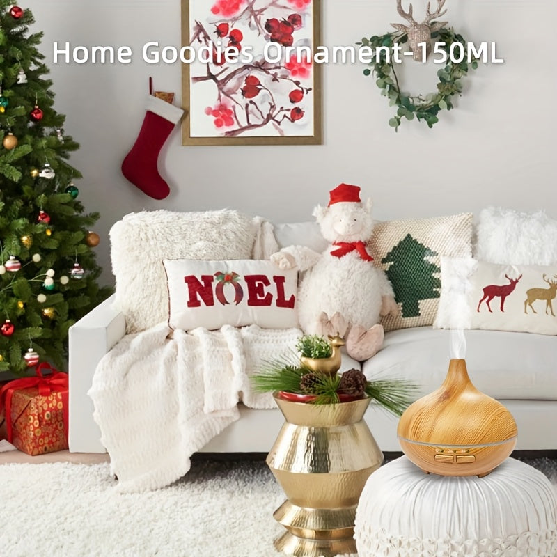 Ultrasonik asosiy yog'li diffuzor 150ml 3 ta taymer bilan avtomatik o'chirish namlatgich