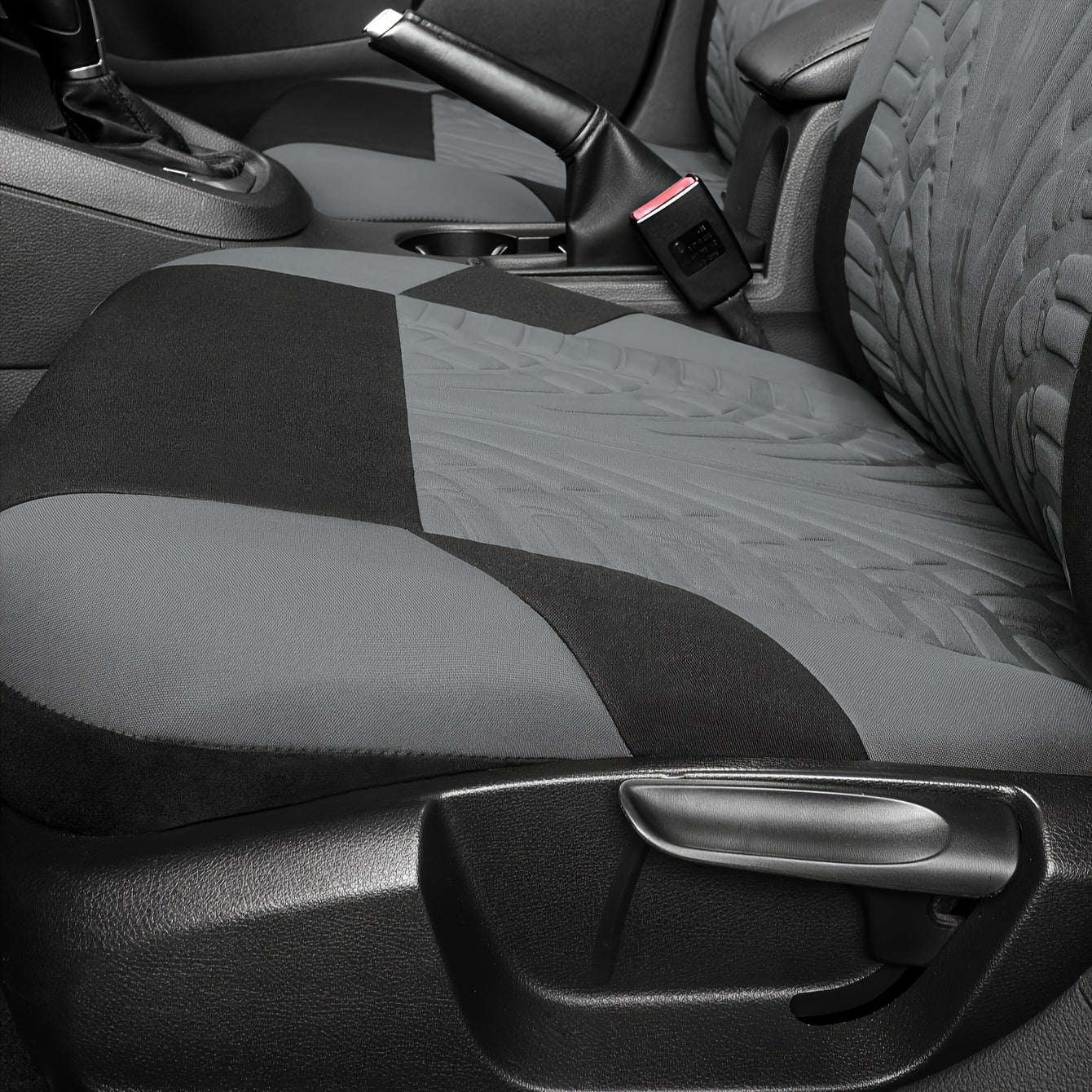 Oldindan o'rnatiladigan universal polyester avtomobil o'rindiqlari qoplamalari SUV, sedan, mikroavtobus uchun