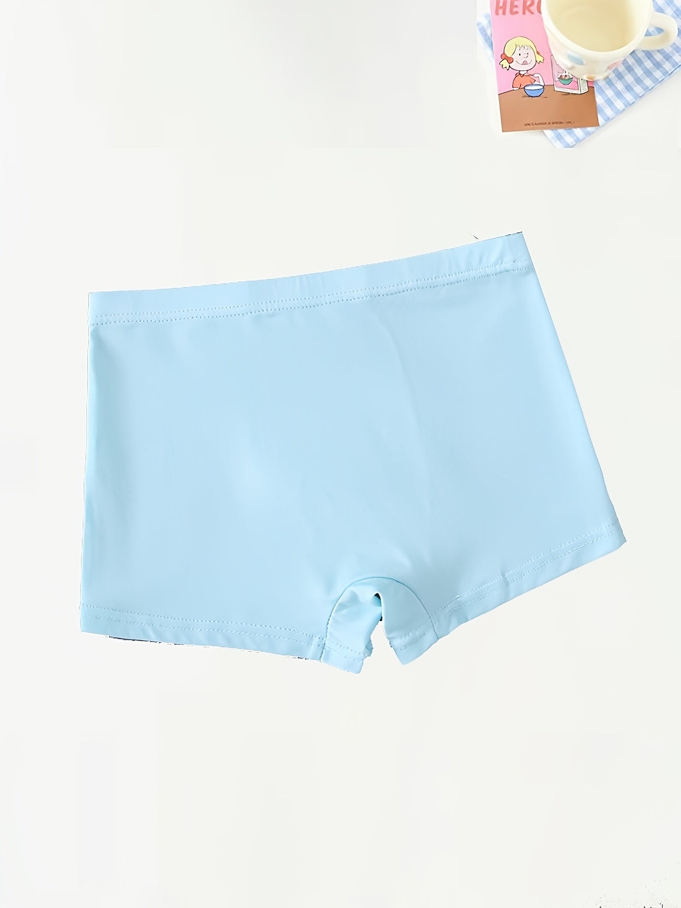 Pack de 8 calzoncillos bóxer con estampado de dinosaurios de dibujos animados para niños, de poliéster, ropa interior cómoda