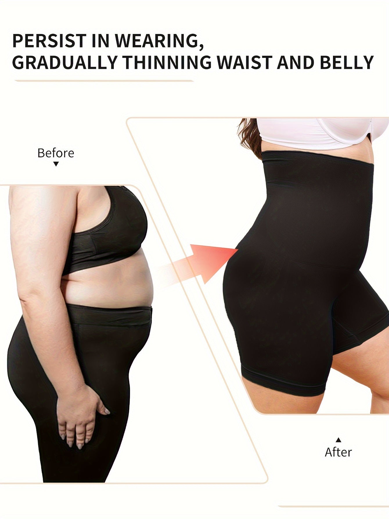 Ayollar uchun shovqinsiz nafas oladigan qorin nazoratli shakllantiruvchi shortlar