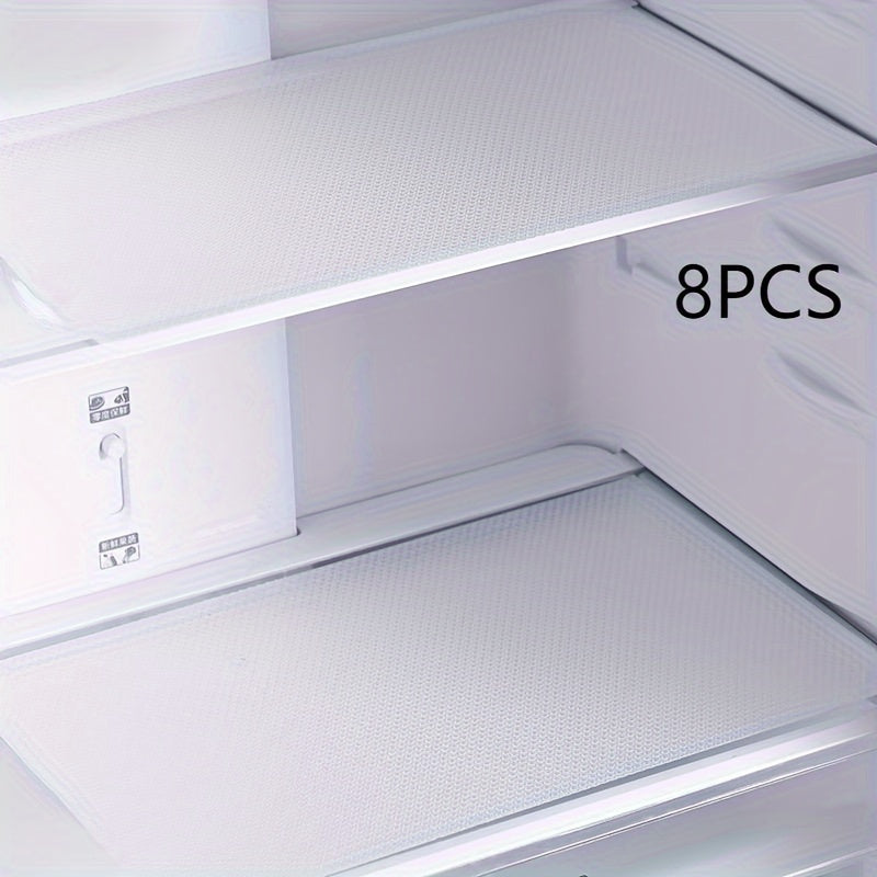 4 Pack Waterproof Washable Refrigerator Liners for Shelves Cabinets Drawers
