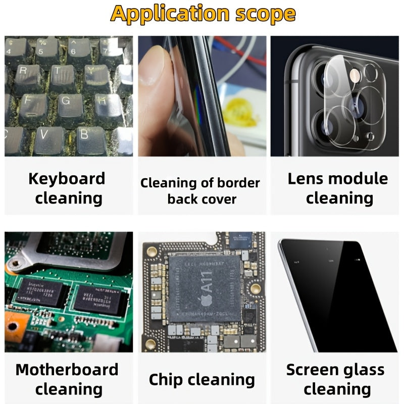 500pcs Nano Cleaning Sponges for Electronic Device Maintenance OCA Adhesive Removal