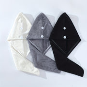 Ayollar uchun hammomda tez quritish uchun super singdiruvchi mikrofiber soch sochiq.