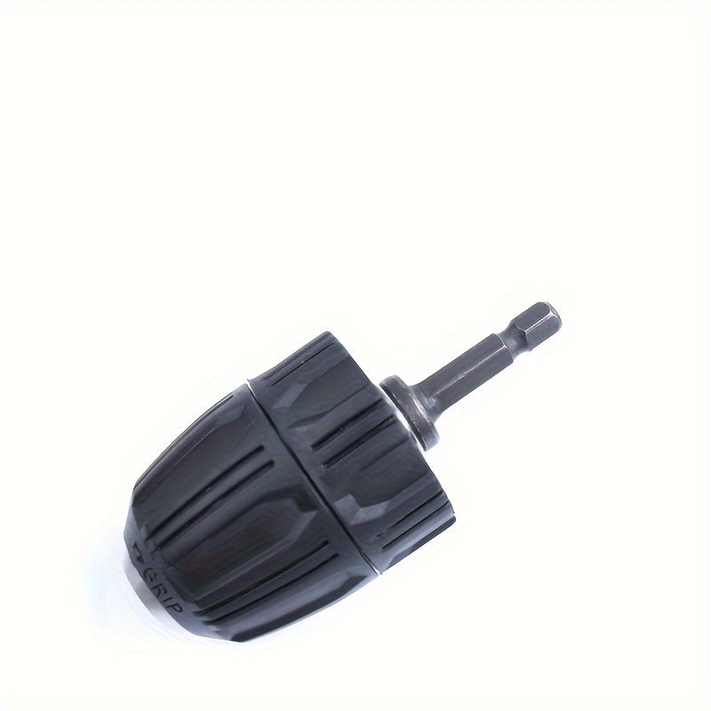Keyless Drill Chuck Converter Metal, 0.8-10mm Capacity, 3/8-Inch Thread