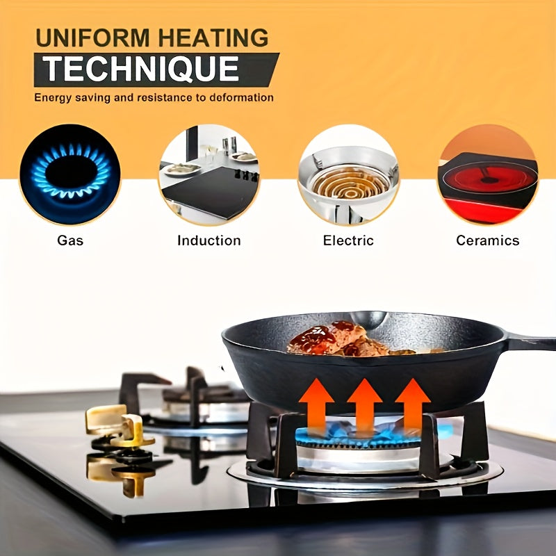 Set of 4 Cast Iron Skillets 10 8 6 Inch with Spatula and Oil Brush Kitchen Cookware