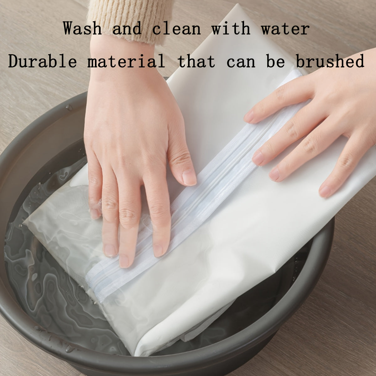 Toza oq kiyim saqlash changyog'i suv o'tkazmaydigan yuviladigan kostyumni himoyalash