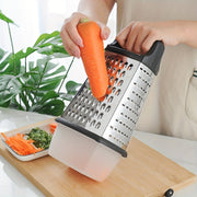 Stainless Steel Box Grater for Vegetables Cheese Ginger Garlic Potatoes